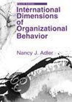 International Dimensions Of Organizational Behavior