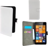 Microsoft Lumia 532 Wallet Bookcase hoesje Wit