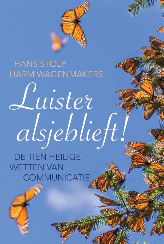 Cover van het boek 'Luister alsjeblieft!' van Harm Wagenmakers