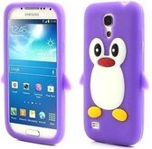 Samsung Galaxy Trend Lite S7390 Pinguin hoesje Paars