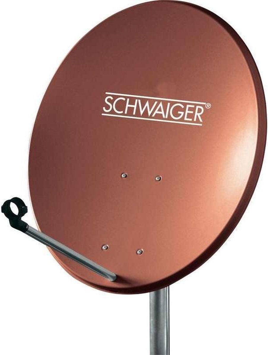 Schwaiger SPI550.2 Satellietschotel 60 cm Reflectormateriaal: Staal Steenrood