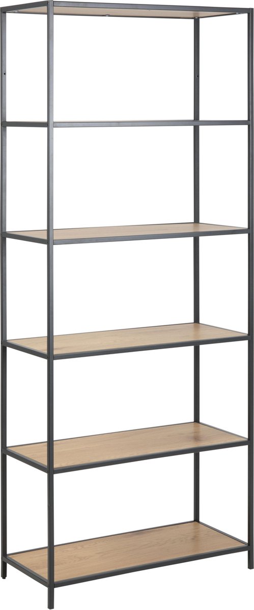 Giga Living Honkytonk Boekenkast 185cm - Wild eiken Bruin