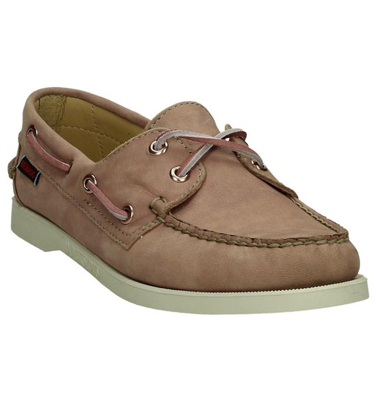 Sebago Docksides Lady Chalk/Pink Nubuck - Berghen Store