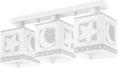 Dalber Plafondlamp 3-lamps Moonlight 48 Cm Grijs