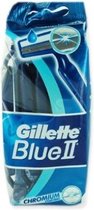 Gillette Blue 2 plus scheermesjes 8 stuks chromium coating