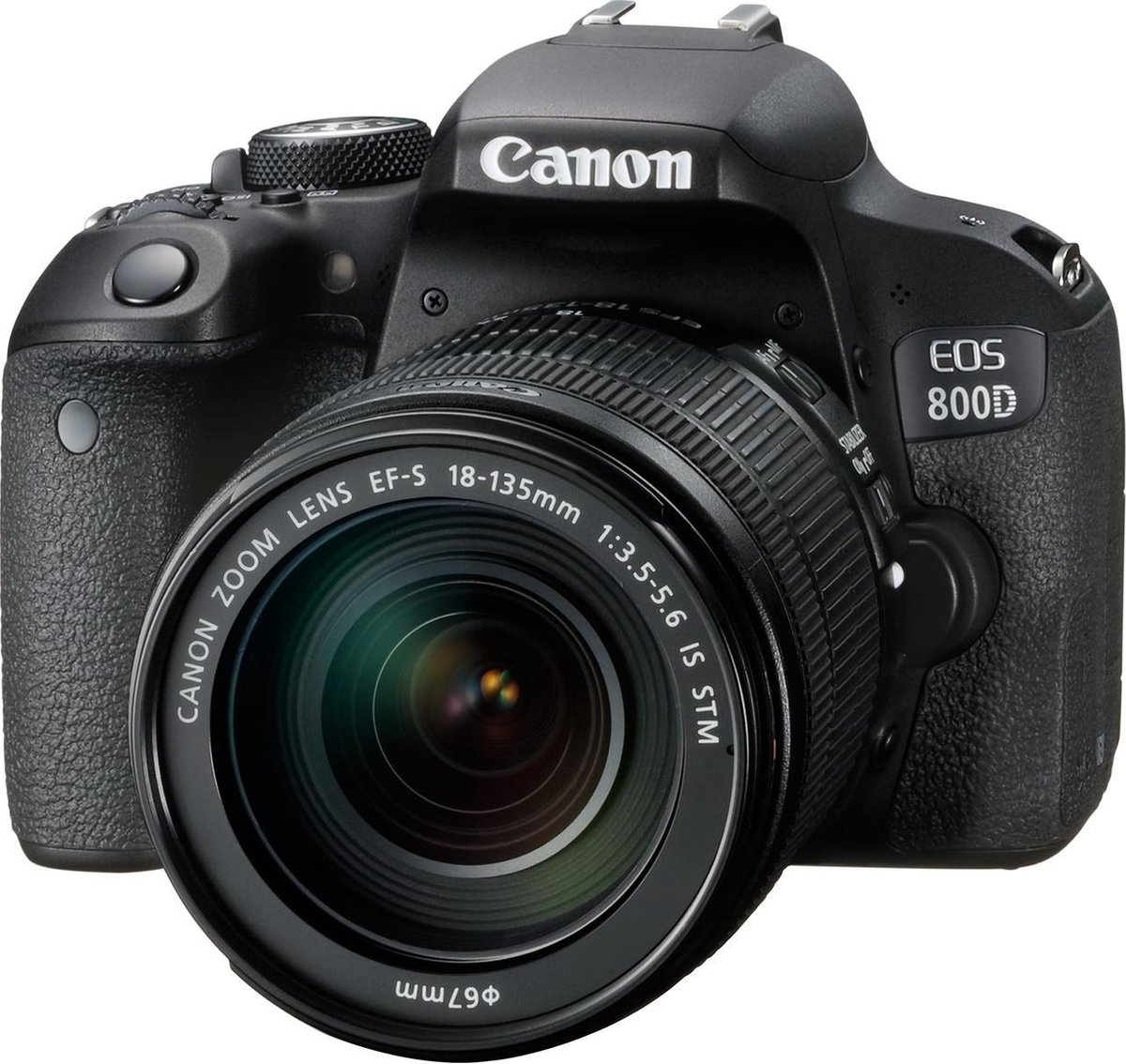 Canon EOS 800D + EF-S 18-135 IS STM - Zwart - Canon