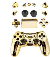 PS4 controller replacement shell V1 set goud chrome