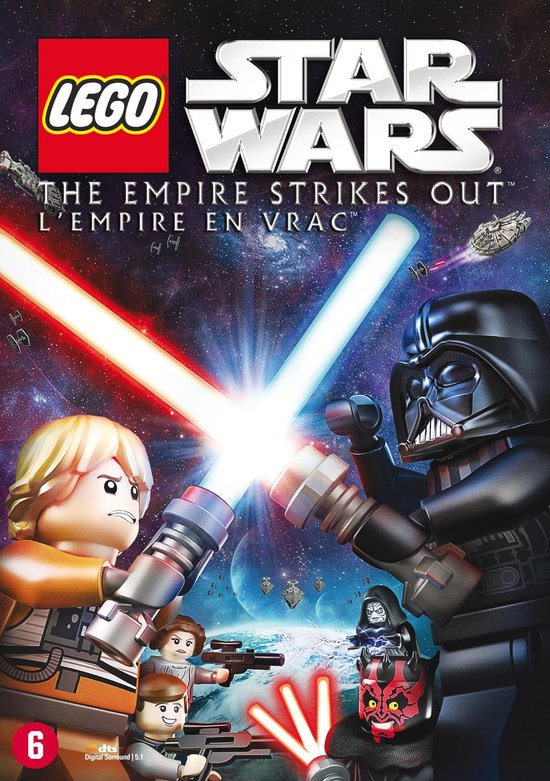 Cover van de film 'Lego Star Wars: Empire Strikes Out'