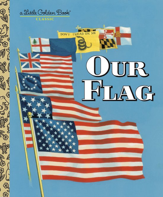 Little Golden Book - Our Flag - cover