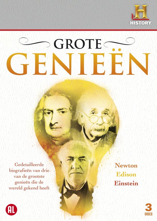 Cover van de film 'Grote Genieën'