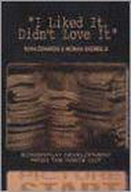 I Liked It, Didn't Love It - cover