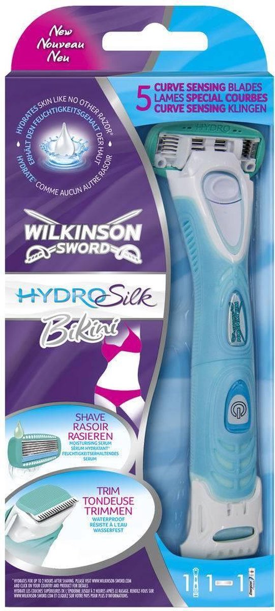 Wilkinson Hydro Silk Bikini Shaver + Trimmer | bol.com