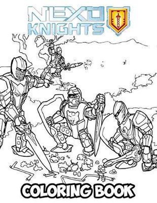 Bol Com Lego Knights Coloring Book Alexa Ivazewa 9781727758993 Boeken