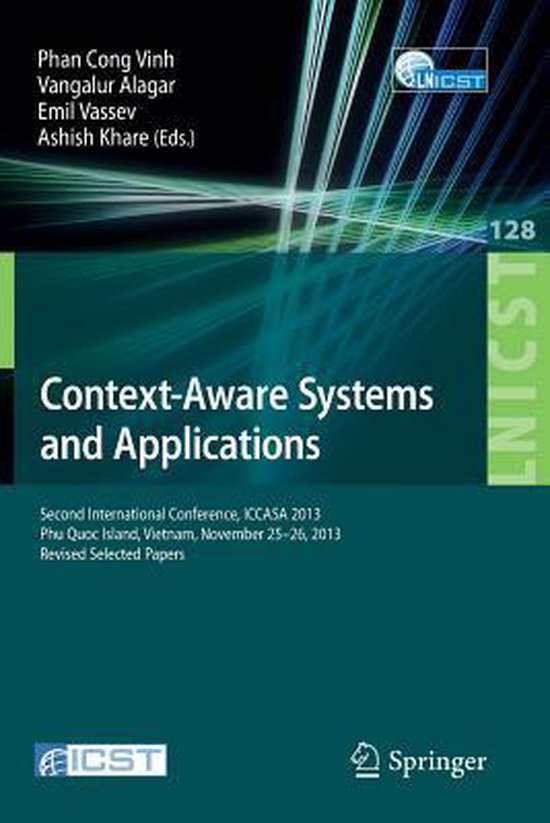 Context-aware Systems and Applications - cover