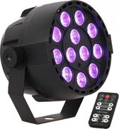 Ibiza Light - LED spot RGB - Multikleur 12 x 3W met afstandsbediening