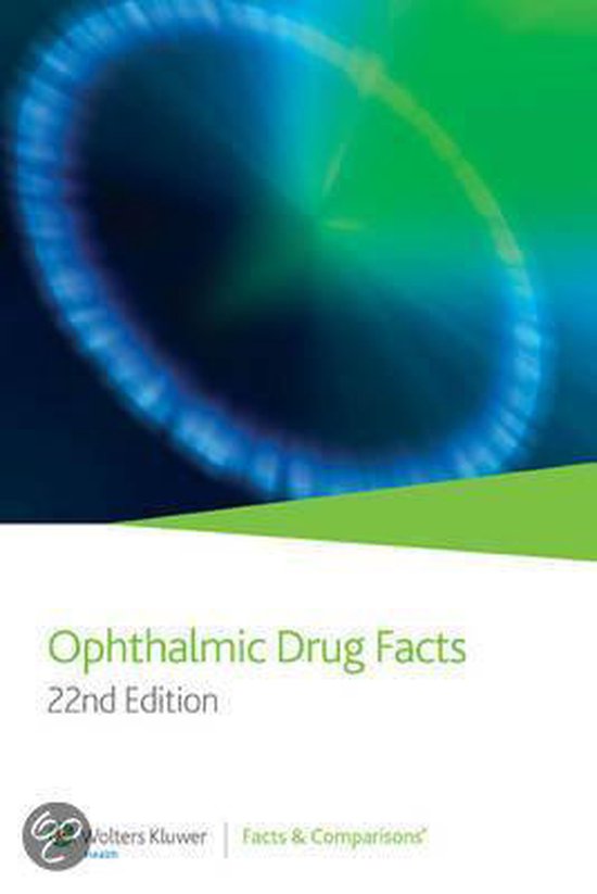 Ophthalmic Drug Facts 9781574393262 Jimmy Bartlett Boeken