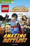 DK Readers L2: LEGOA (R) DC Comics Super Heroes: Amazing Battles!