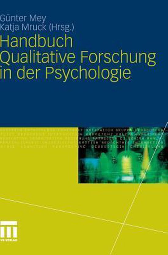 Handbuch Qualitative Forschung in Der Psychologie - cover