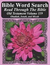 Bible Word Search Read Through the Bible Old Testament Volume 119