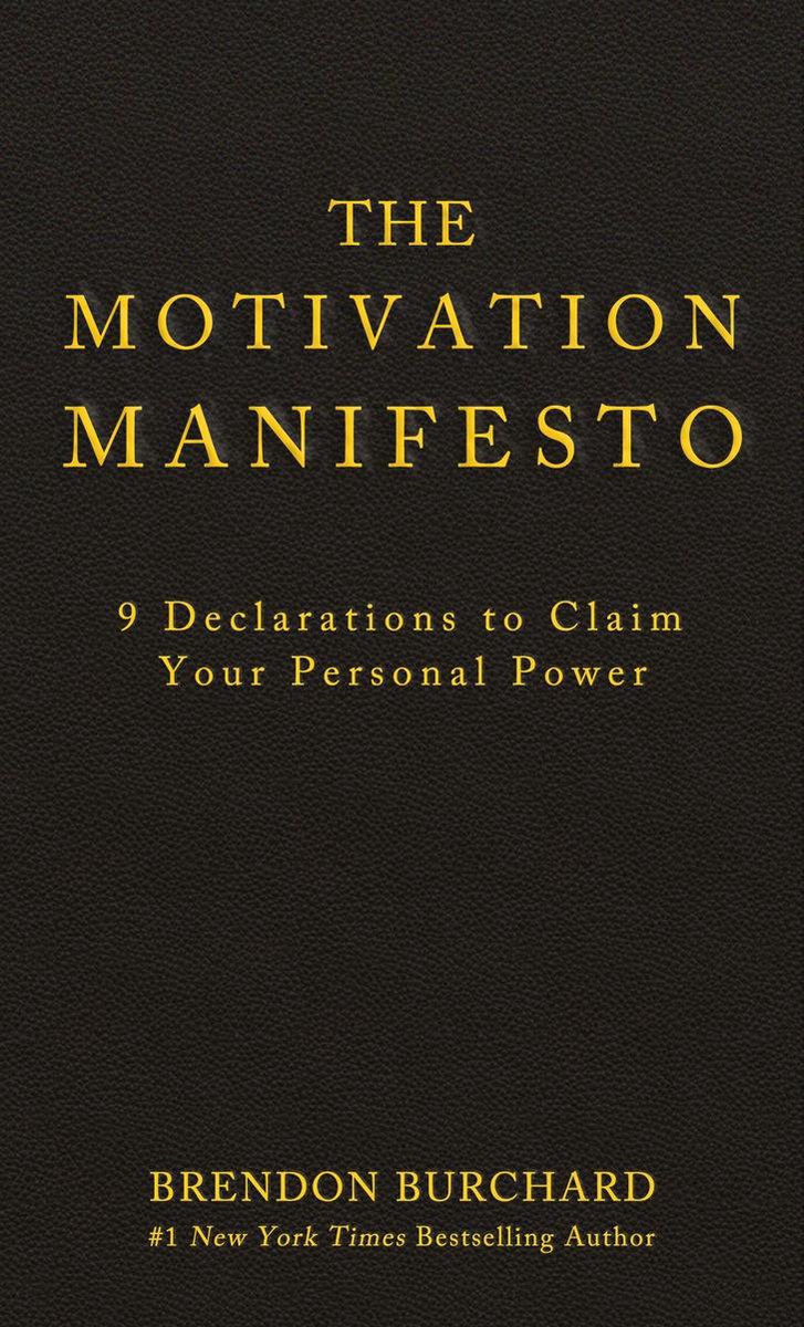 Omslag van The Motivation Manifesto