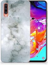 Hoesje maken Samsung Galaxy A70 Painting Grey