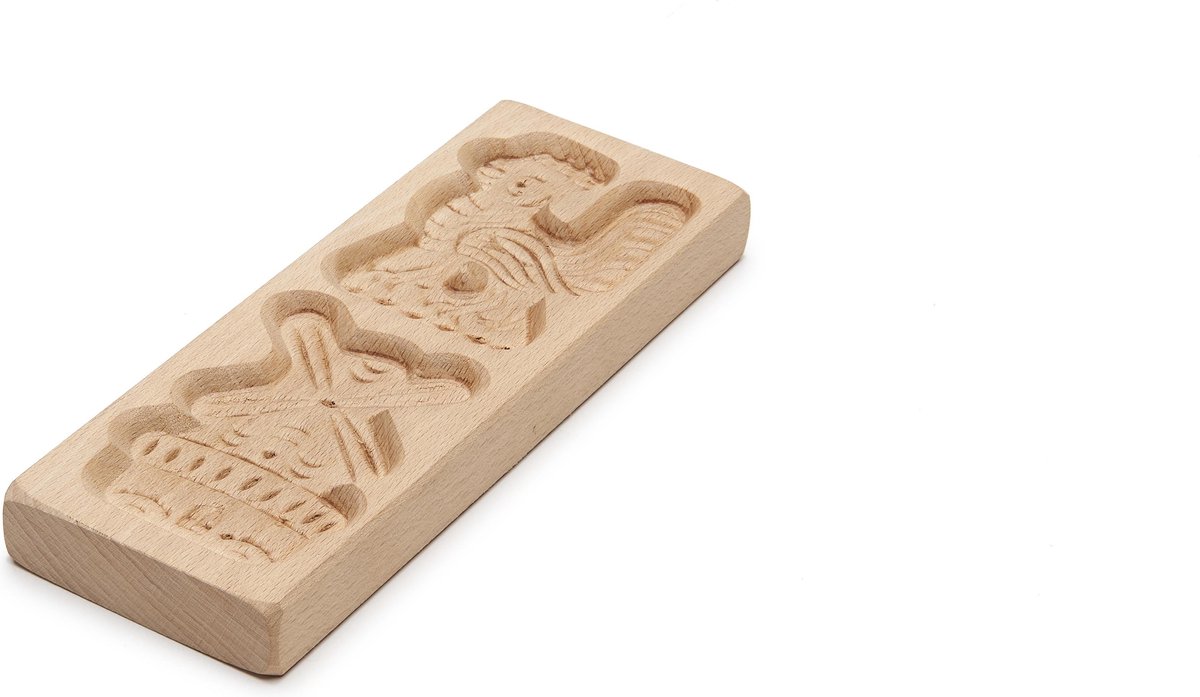 KitchenBasics Speculaasplank - 2-figuur