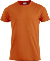 Clique Premium-T 029340 - Diep-oranje - M