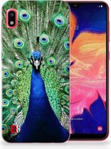 Geschikt voor Samsung Galaxy A10 TPU Hoesje Design Pauw