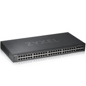 Zyxel GS1920-48V2 Géré Gigabit Ethernet (10/100/1000) Noir