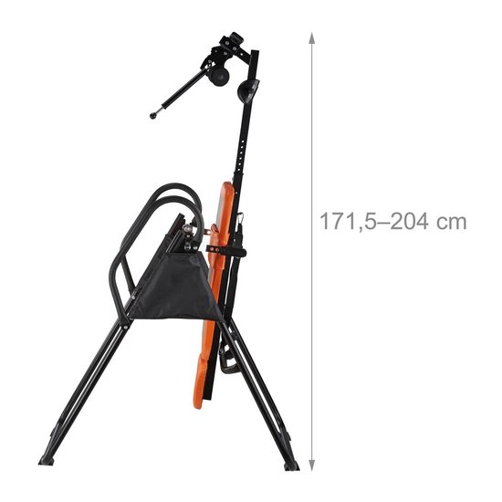 HOMCOM inversietafel, verstelbaar, stevige constructie, 132 cm x 71 cm