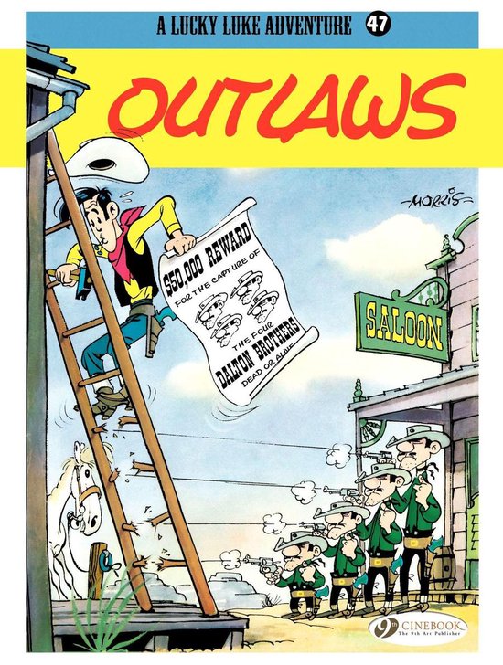Lucky Luke 47 - Lucky Luke - Volume 47 - Outlaws - cover