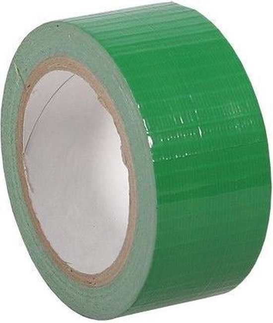 Duct tape 50 mm x 25 meter Groen | bol.com