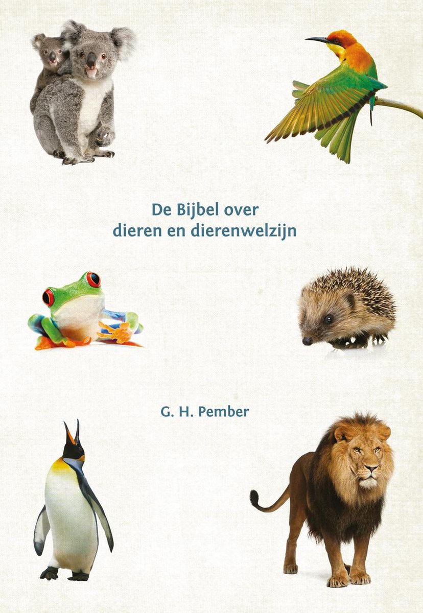 Omslag van De Bijbel over dieren en dierenwelzijn