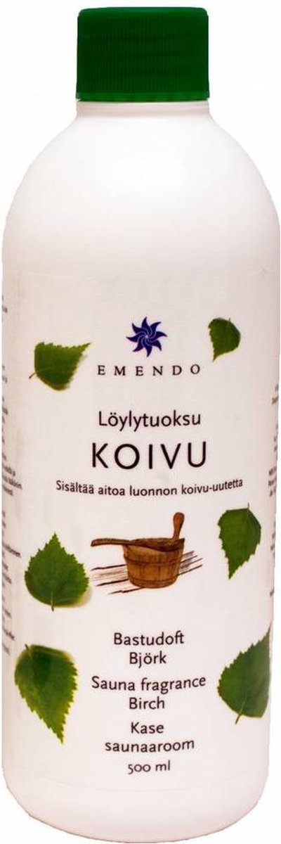 Emendo - sauna geur opgiet luchtje BERK 'Koivu' Originele Finse sauna fragance - Emendo