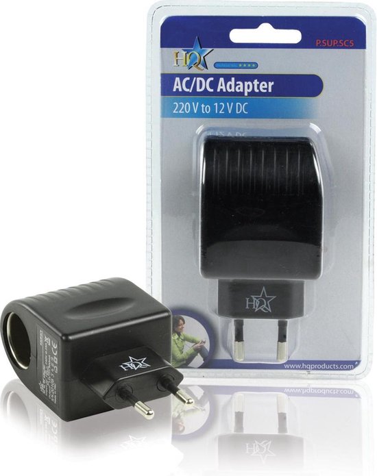 Hq P. sup. sc5 Ac / Dc Adapter voor Gebruik In Auto's - HQ