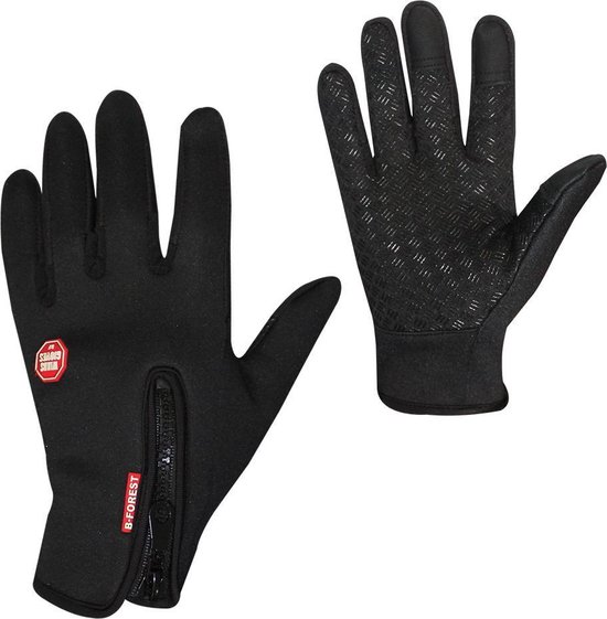 Basic Touchscreen Sport Handschoenen - XL - Zwart | bol