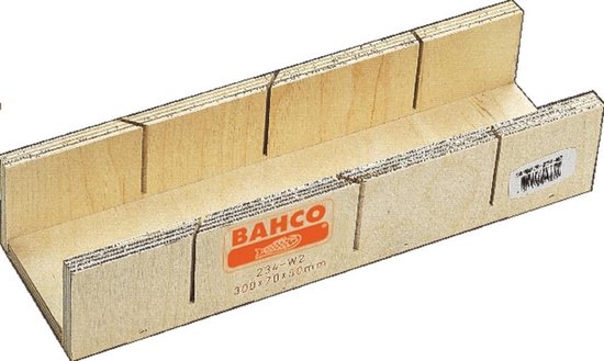 Foto: Bahco verstekbak 300x70x65mm hout 234 w3