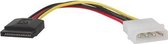 Tripp Lite P944-06I 0.15m SATA Molex (4-pin) Rood electriciteitssnoer