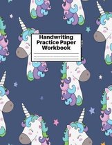 Handwriting Practice Paper Workbook