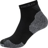 Odlo Socks Quarter Ceramicool Unisex Sportsokken - Black - Maat 45-47