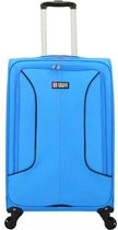 Enrico Benetti koffer 4-wiel Garland 65 cm sky blue