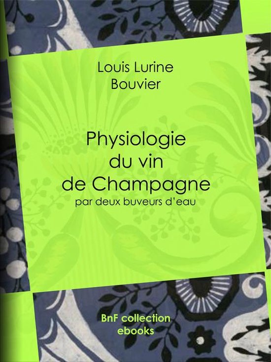 Physiologie du vin de Champagne - cover