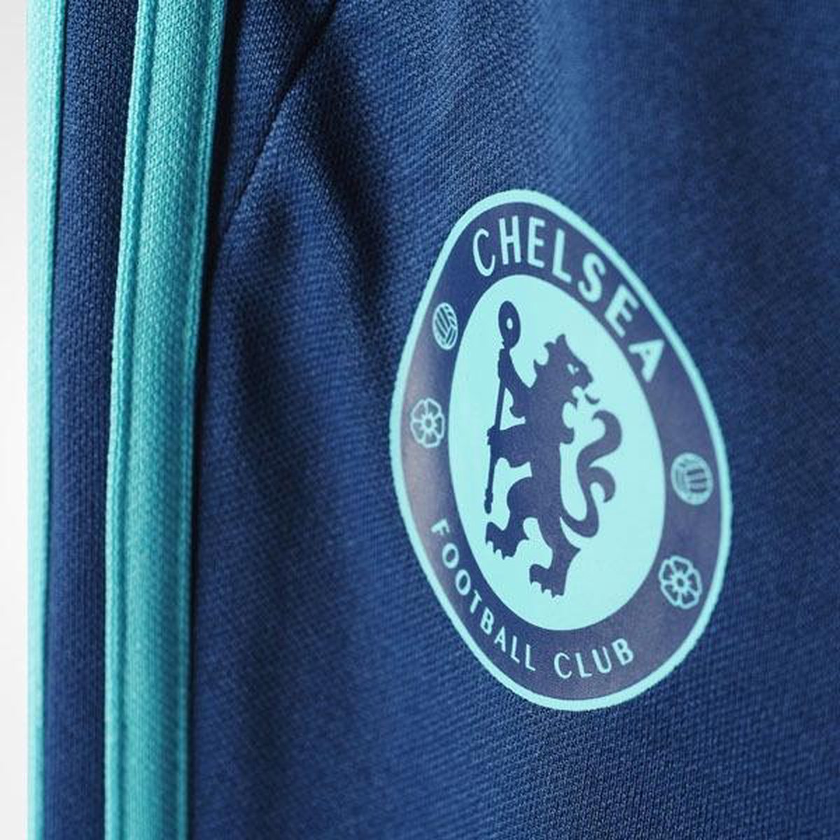 adidas Chelsea Champions League Trainingsbroek 2015-2016 maat M - kleur Turquoise | bol.com