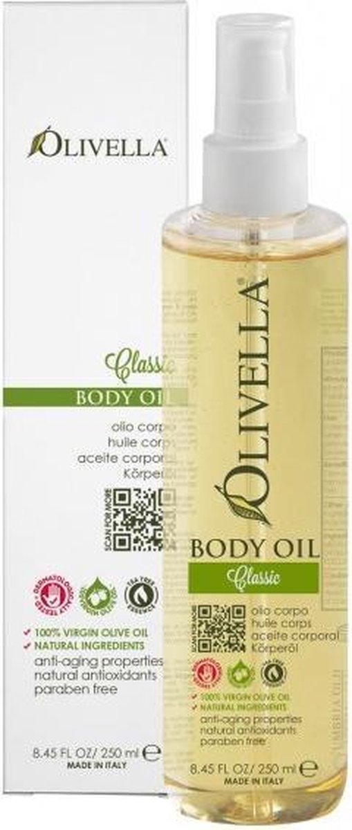 Olivella Bodyolie met veel olijfolie - Classic - 250ml