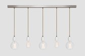 Het Lichtlab No.12 hanglamp balk 5 lichts