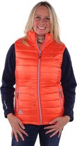 BJØRNSON BRENDY Bodywarmer Teddy Gevoerd Dames - Maat 50 - Oranje