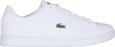 Lacoste Carnaby Evo JR Sneaker Sneakers - Maat 36 - Unisex - wit/groen/blauw