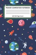 Primary Composition Notebook 6x9 120 Page Count