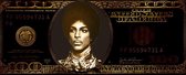 Prince Gouden Dollar - Plexiglas - Kunstwerk