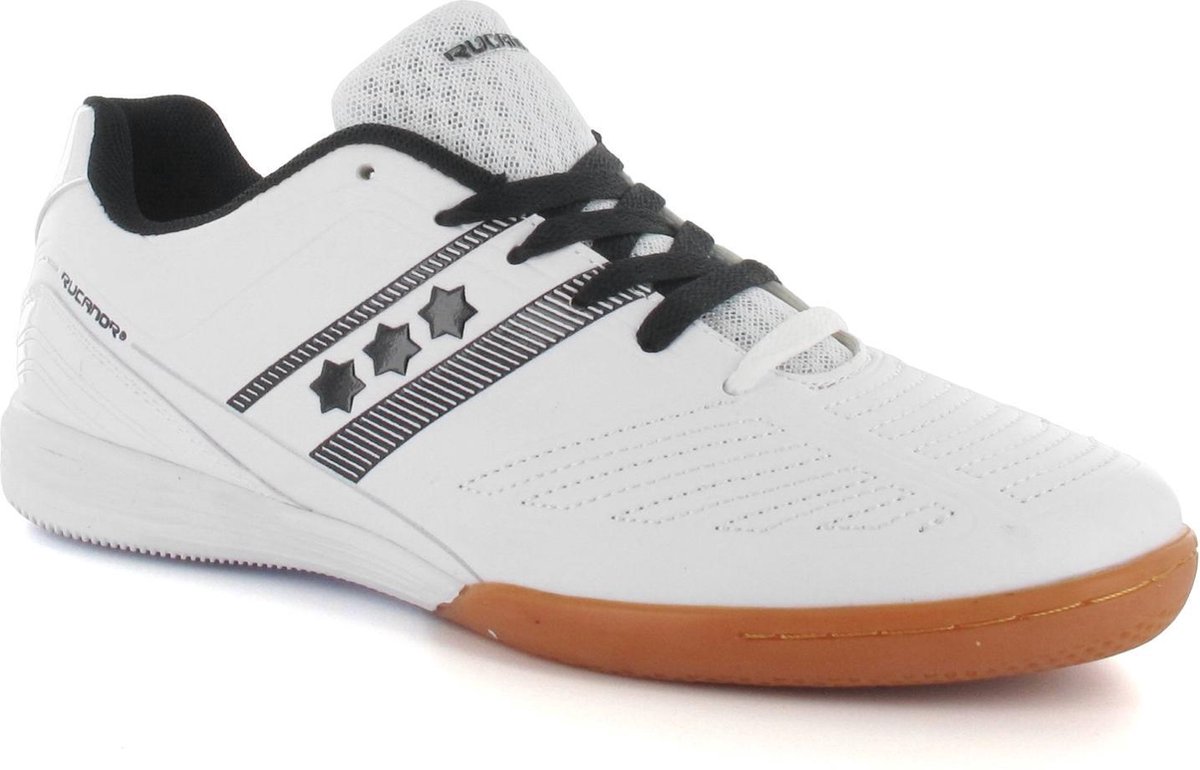 Rucanor Balance indoorschoenen kids wit/marine - Schoenen.nl
